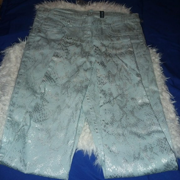 H&M Metallic Pants - Picture 3 of 5